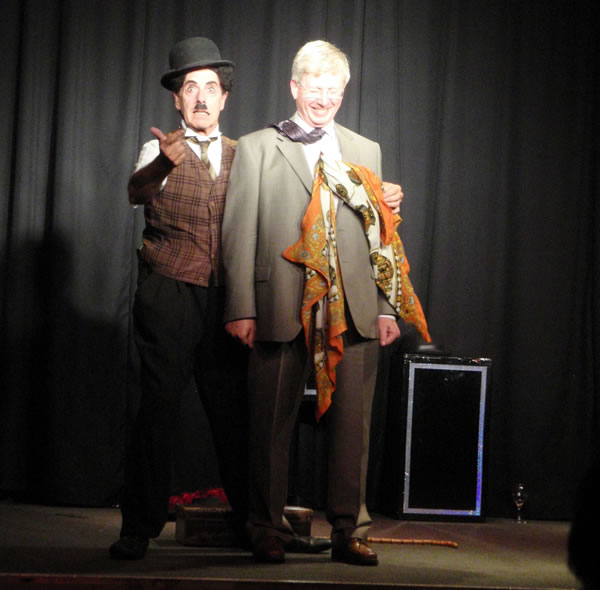 Image of Calvero and Peter Sandeman