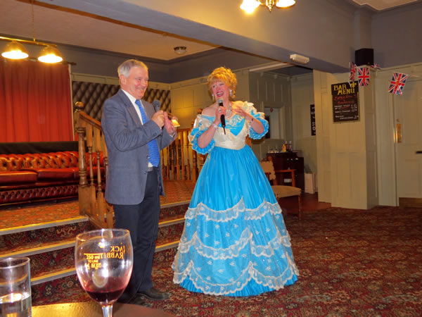 Image of me with Tommy McWilliams