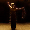 Image of Caroline Fields as Gracie Fields. Click on image to view larger image.  