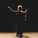 Image of Caroline Fields as Gracie Fields. Click on image to view larger image.  