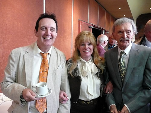 Caroline with Mark Andrews and Mark Raffles