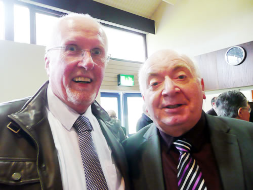 Keyboard Player Ray Evans and Multi-Instrumentalist Pete Lindup