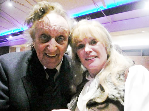 Caroline with Ken Dodd