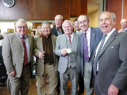 A Gathering of Comedians who all worked for Duggie Chapman