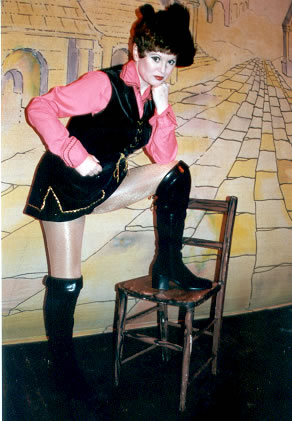 Photograph of Caroline in Jack and the Beanstalk