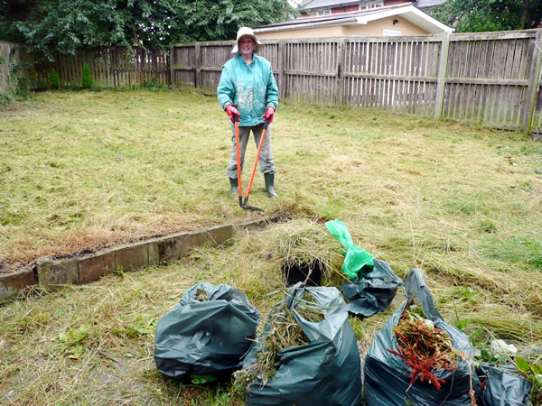 The difference a day makes.