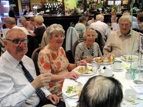 Donald and mary Clulow and other members 