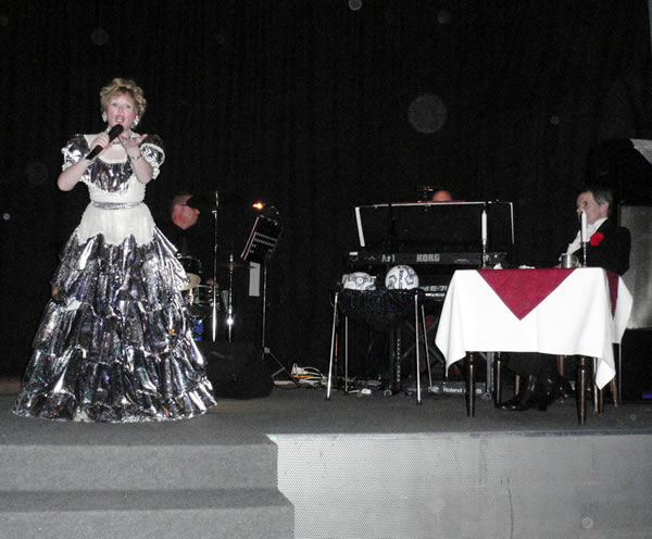 With Chairman Johnny Dennis