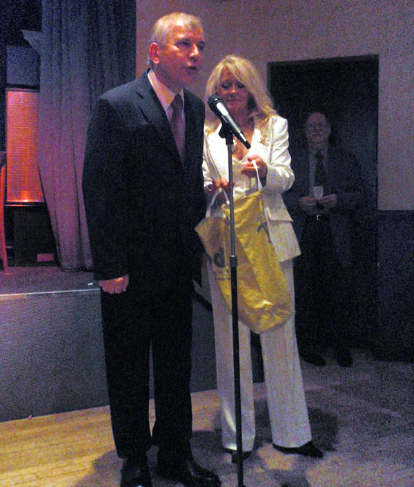 Joan King and Geoff Bowden