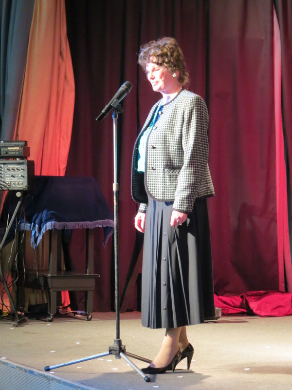 Caroline as Joyce Grenfell