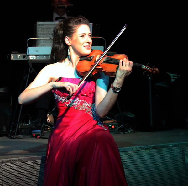 Violinist Victoria Yellop