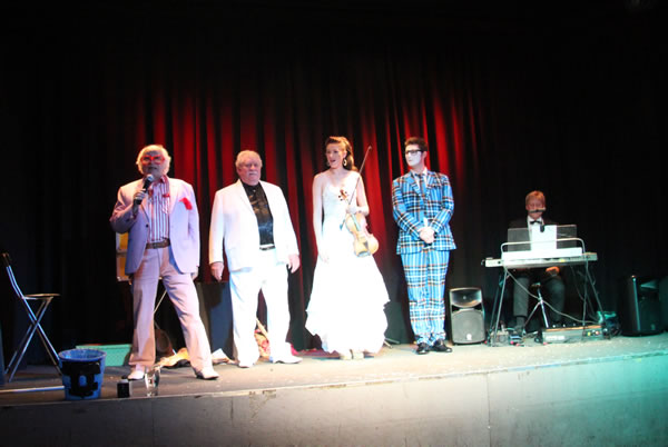 The Finale Line Up: Kenny, Bobby, Veronica, Antonio and David