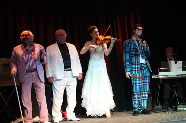 The Finale Line Up: Kenny, Bobby, Veronica, Antonio and David