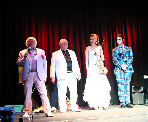 The Finale Line Up: Kenny, Bobby, Veronica, Antonio and David