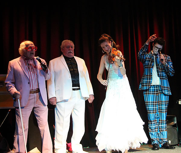 The Finale Line Up: Kenny, Bobby, Veronica, Antonio and David