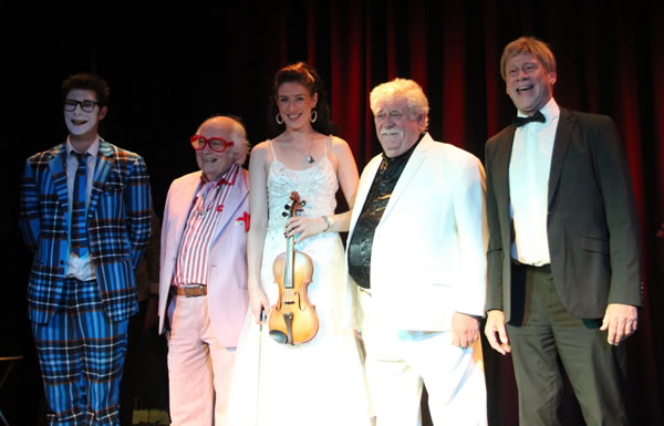 The Finale Line Up: Kenny, Bobby, Veronica, Antonio and David