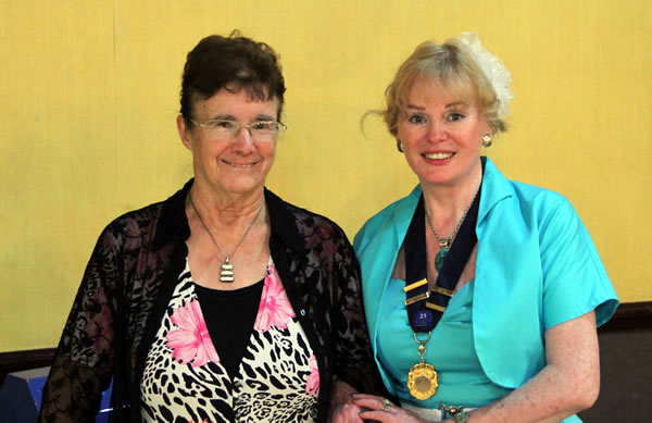 Pam Ford, Organiser of the Luncheon and Caroline, Organiser of the Entertainment&nbsp;&nbsp;