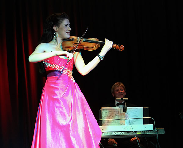 Violinist Victoria Yellop