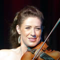 Violinist Victoria Yellop - Photo by Alan Herberts