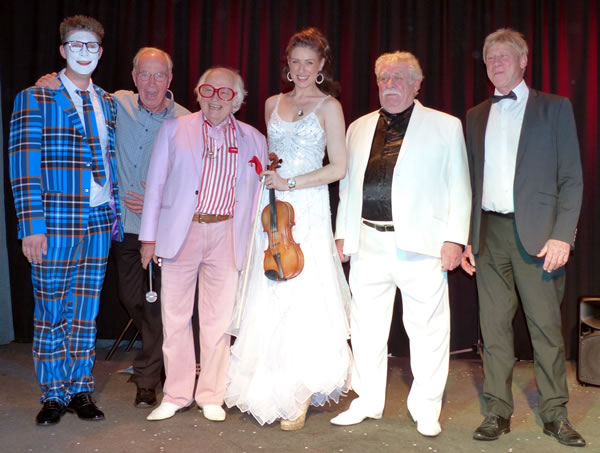 The Performers - Photo by Alan Herberts