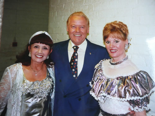 Caroline with Pat Holloway and Craig Douglas