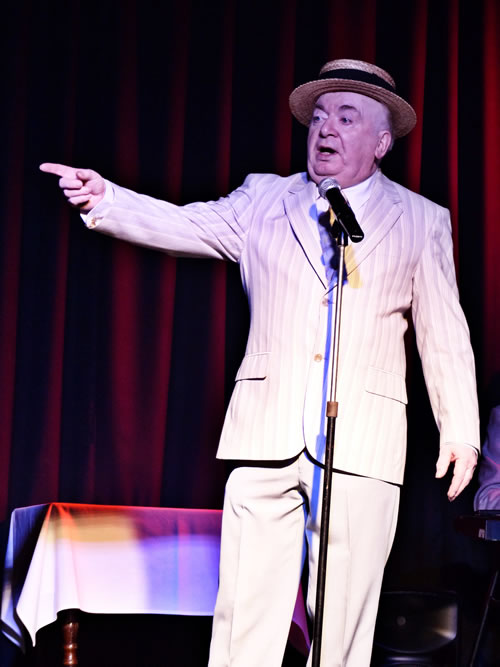 Pete Lindup - Our compere and great Multi-instrumentalist.